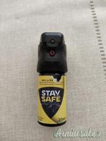 Spray Antiaggressione 20ml con torcia integrata e aggancio specifico da cintura