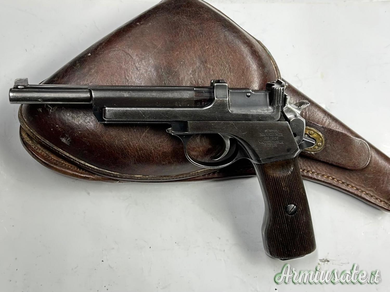 STEYR MANNLICHER 1905 contr. Argentino con fondina STEYR MANNLICHER 1905 contr. Argentino con fondina