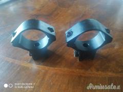Anelli 30 mm per attacco 11 carabina aria compressa