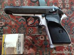 Browning Pistola piccolo nera e Argento BROWNING val 7,65 7.65mm Brev.