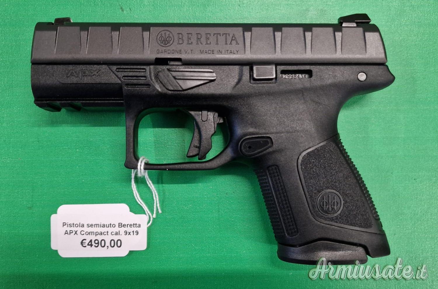 Pistola semiauto Beretta APX Compact Cal.9x19 (NUOVA) Pistola semiauto Beretta APX Compact Cal.9x19 (NUOVA)