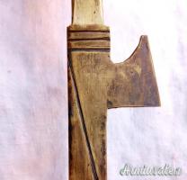 Tagliacarte d'epoca fascista degli anni '30 realizzato con impugnatura a fascio di gusto 