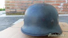 Elmetto tedesco Wehermact con decal WW2