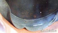 Elmetto tedesco Wehermact con decal WW2