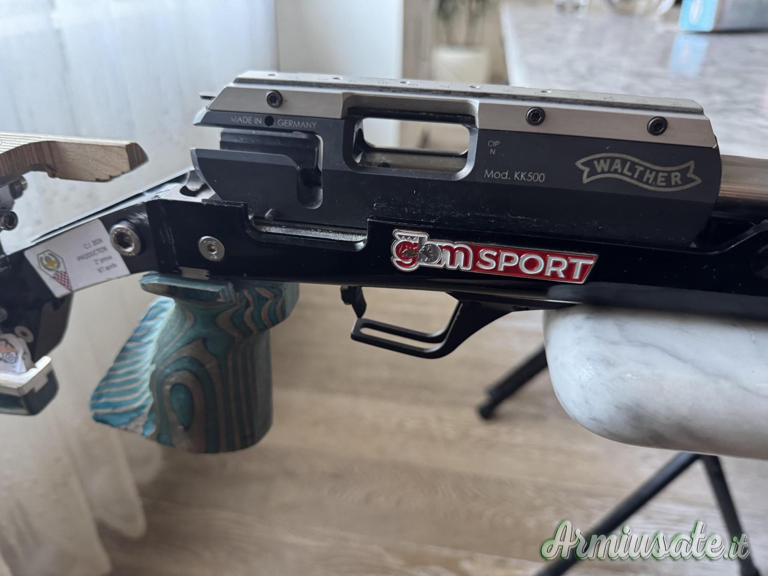 VENDUTA AZione E CALCIO GTM SPORT dispongo calciature ALTRE DA BR X Walther KK500 -kk300. VENDUTA AZione E CALCIO GTM SPORT dispongo calciature ALTRE DA BR X Walther KK500 -kk300.