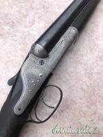 Doppietta Lancaster side lock self opening cal 12 con 2 canne una cm 66 e l'altra 76 cm