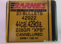 Palle monolitiche cal.44 Barnes 225 Grs