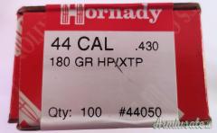 Palle Hornady cal. 44 180 Grs. XTP