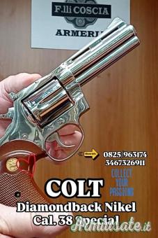Colt Mod. Diamondback Nikel 4" Cal. 38 Special