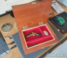 Cofanetto per replica Uberti Derringer Sharps 4 canne