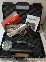 Umarex BERETTA 92fs NIKEL AIRGUN CUSTOM  4.5/.177