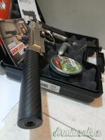 Umarex BERETTA 92fs NIKEL AIRGUN CUSTOM  4.5/.177