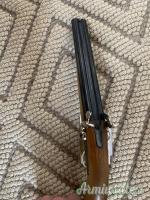 Pistola avancarica a due canne parallele