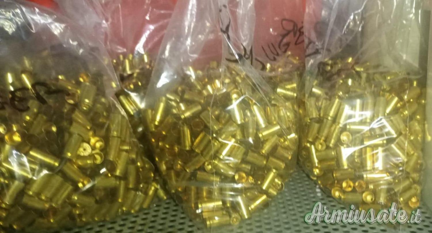 Bossoli calibro 9x19 luger Bossoli calibro 9x19 luger