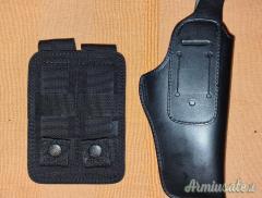Fondina Vega + porta caricatori x2 per Beretta 92/98