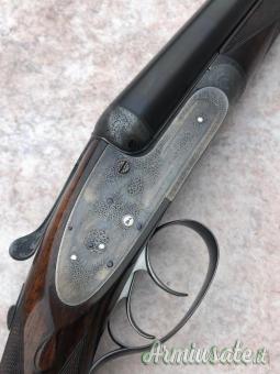 Doppietta Purdey Side lock cal 12 canne 75cm completa di valigetta proveniente da collezione
