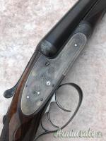 Doppietta Purdey Side lock cal 12 canne 75cm completa di valigetta proveniente da collezione