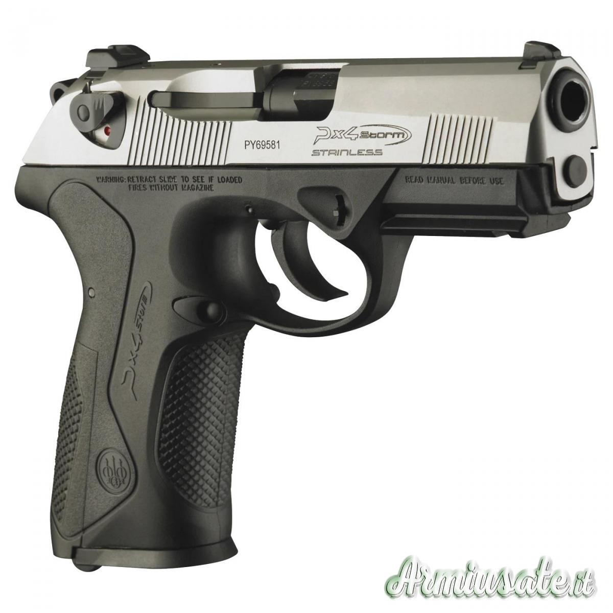 Pistola semiauto Beretta PX4 Storm INOX Cal.9x19 Pistola semiauto Beretta PX4 Storm INOX Cal.9x19