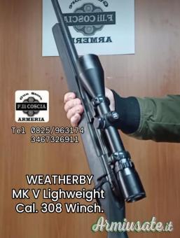 Weatherby Mod. Mark V Lightweight Cal. 308 Winch.
