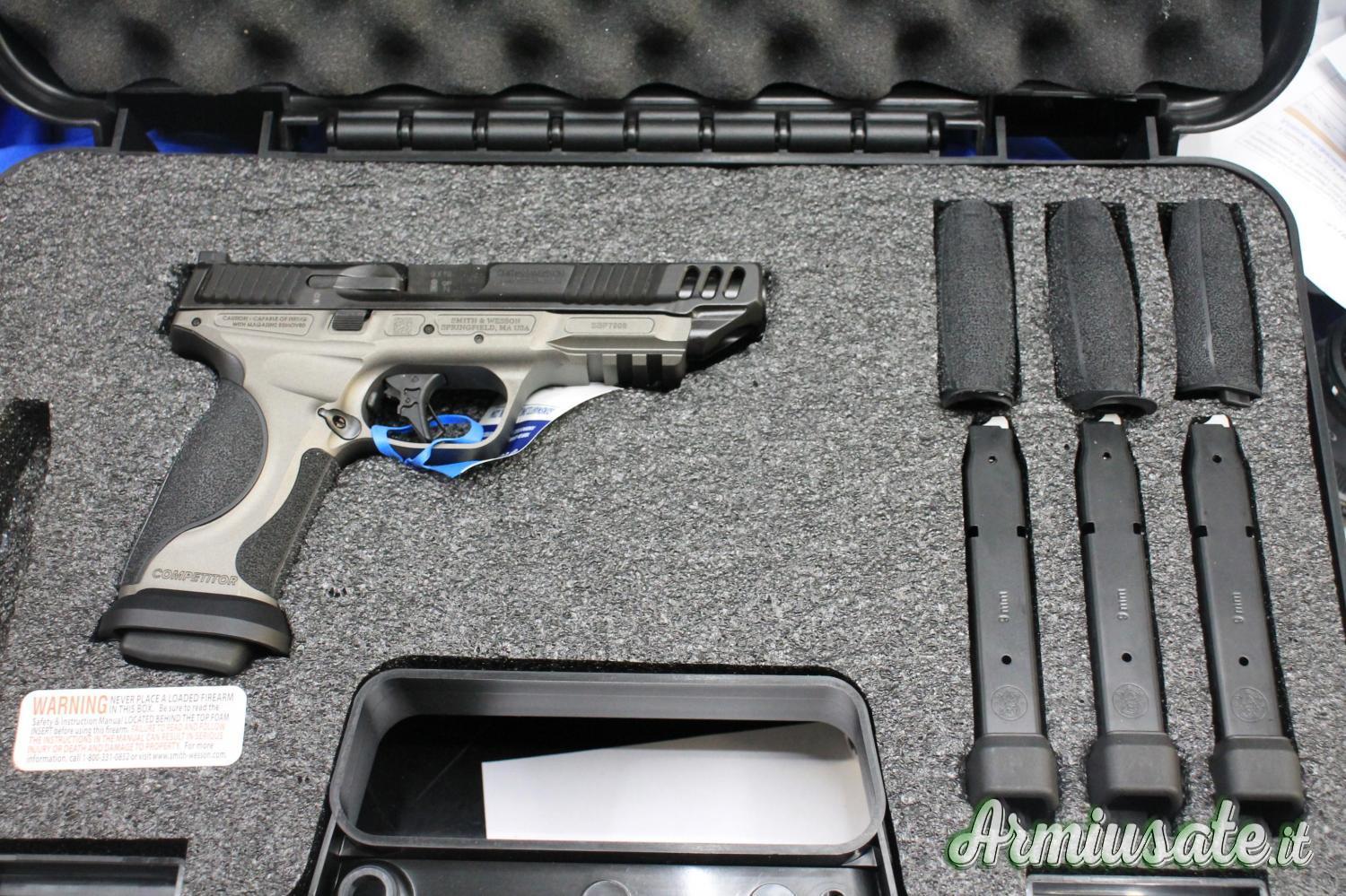 SMITH WESSON MP9 COMPETITOR 9x19mm Parabellum | Luger | NATO SMITH WESSON MP9 COMPETITOR 9x19mm Parabellum | Luger | NATO