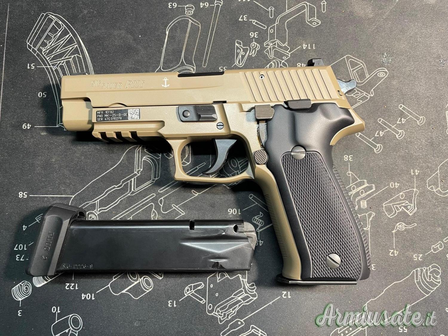 SIG-Sauer 226 navy seal 9x21mm IMI SIG-Sauer 226 navy seal 9x21mm IMI