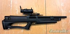 Carabina aria compressa HUBEN K1 cal. 6,35 con visore NUOVA