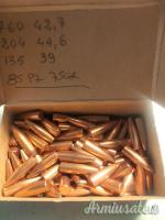 vendo bossoli e palle cal 25.06 e 243