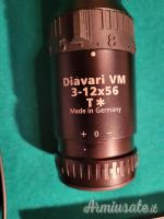 Zeiss Diavari 3-12x56 T reticolo 42 attacco a scina Blaser