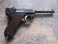 Pistola LUGER DWM  mod. 1900 cal.7,65 parabellum Svizzera, croce nel sole.