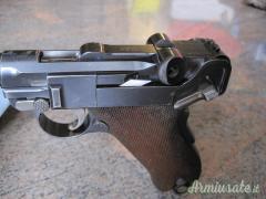 Pistola LUGER DWM  mod. 1900 cal.7,65 parabellum Svizzera, croce nel sole.