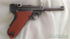 LUGER 06/29 WAFFENFABRIK BERNA Cal 7,65 Parabellum--- 30Luger GUANCETTE ROSSE