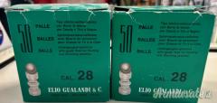 GUALANDI PALLE SFERICHE SOTTOCALIBRATE CAL.28