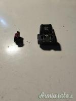 Tacche mira glock lpa fibre ottica