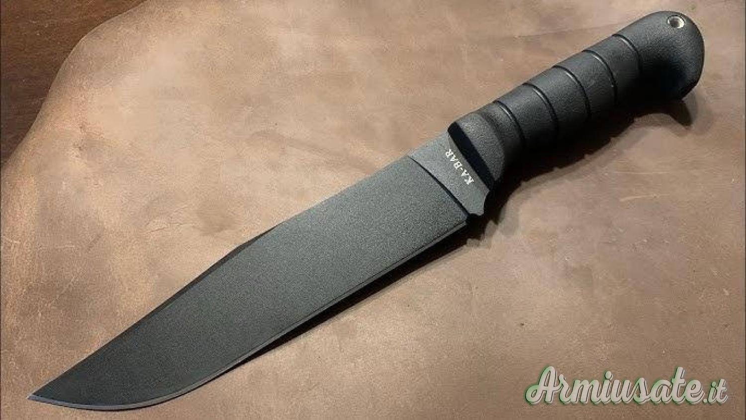Ka Bar Large Heavy Bowie Knife Ka Bar Large Heavy Bowie Knife