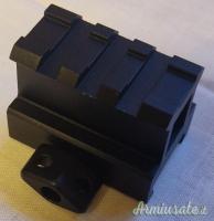 UTG 3-Slot Picatinny Riser Mount AR 15