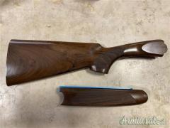 Calcio e asta di marca Beretta per 687 silver pigeon III calibro 20 sx piega 55