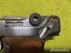 Luger P08 DWM, Finlandese, Tikkakoski, 1916, Sportiva, 9x19 (9 Parabellum)