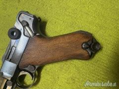 Luger P08 DWM, Finlandese, Tikkakoski, 1916, Sportiva, 9x19 (9 Parabellum)