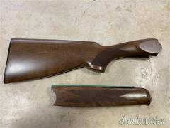 Calcio e asta per fucile sovrapposto di marca Beretta calibro 12 modello 686