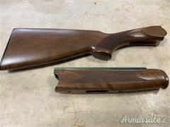 Calcio e asta per fucile sovrapposto di marca Beretta calibro 12 modello 686
