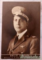 Cartolina epoca fascista “I° DECENNALE DELLA FONDAZIONE REGIA AERONAUTICA” Draghelli E.