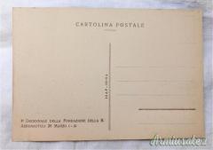 Cartolina epoca fascista “I° DECENNALE DELLA FONDAZIONE REGIA AERONAUTICA” Draghelli E.