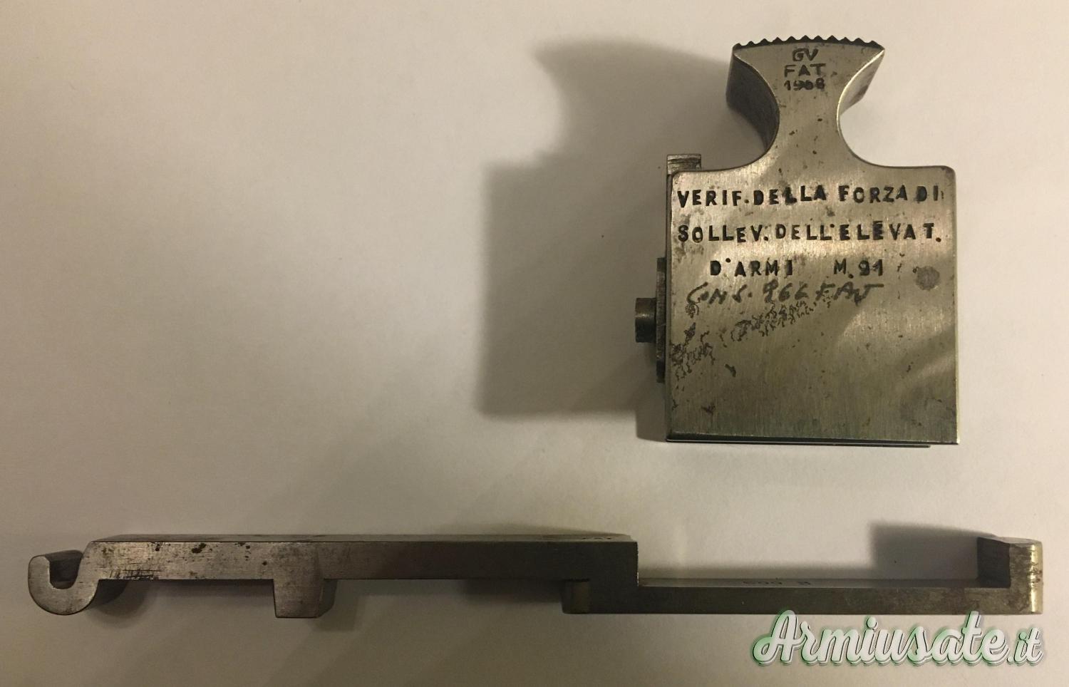 verificatore Carcano '91 '38 '41 verificatore verificatore Carcano '91 '38 '41 verificatore