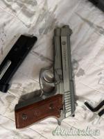 Taurus PT 92 full metal automatica e  scarrellante, co2