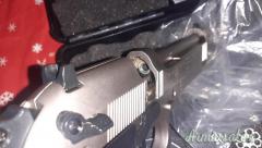 Umarex BERETTA 92fs NIKEL AIRGUN CUSTOM  4.5/.177