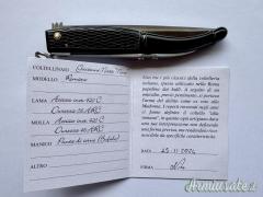 Coltello alla romana Nino Nista