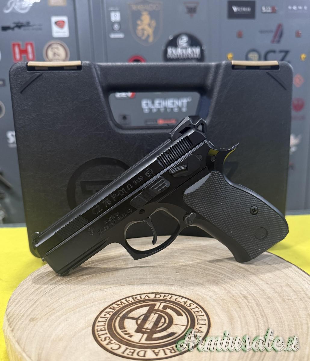 Pistola s/automatica marca CZ modello 75 P-01 OMEGA calibro 9x19mm Pistola s/automatica marca CZ modello 75 P-01 OMEGA calibro 9x19mm