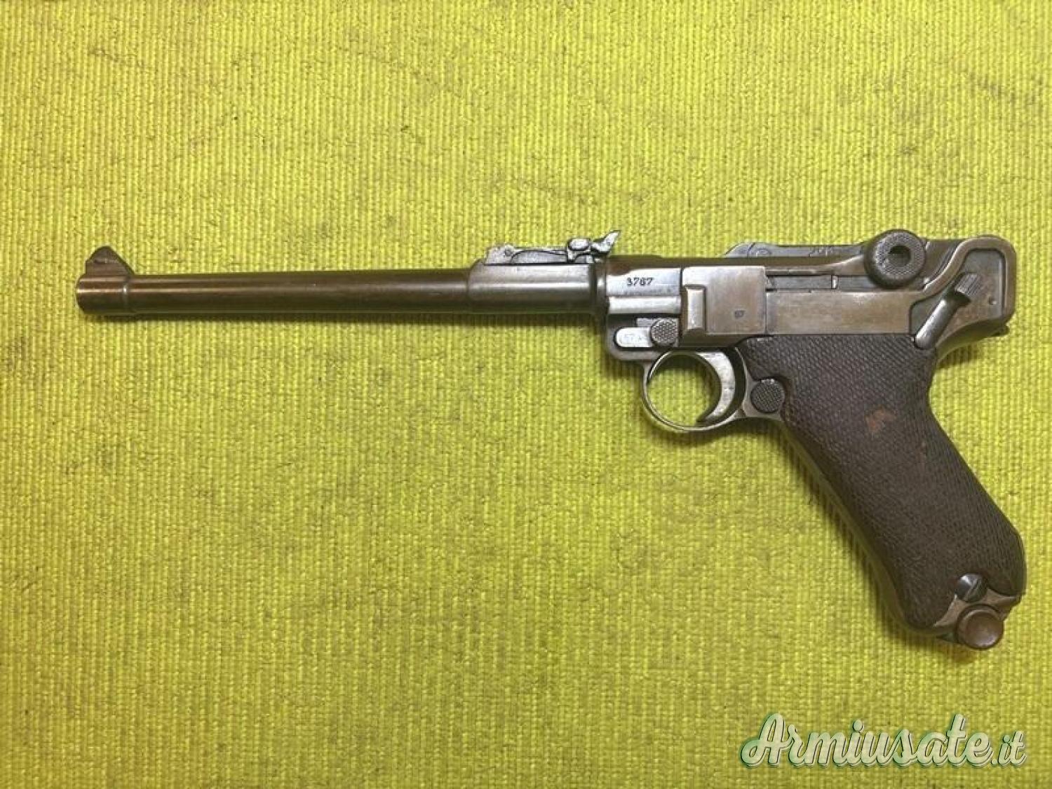 DWM Luger LP08, Artiglieria, 1917, Sportiva, 9×19 (9 Luger) DWM Luger LP08, Artiglieria, 1917, Sportiva, 9×19 (9 Luger)