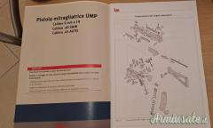 Manuale pistola mitragliatrice UMP manutenzione heckler & Koch