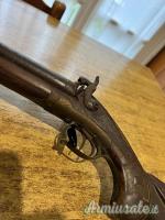Fucile doppietta ad avancarica del 1850 circa